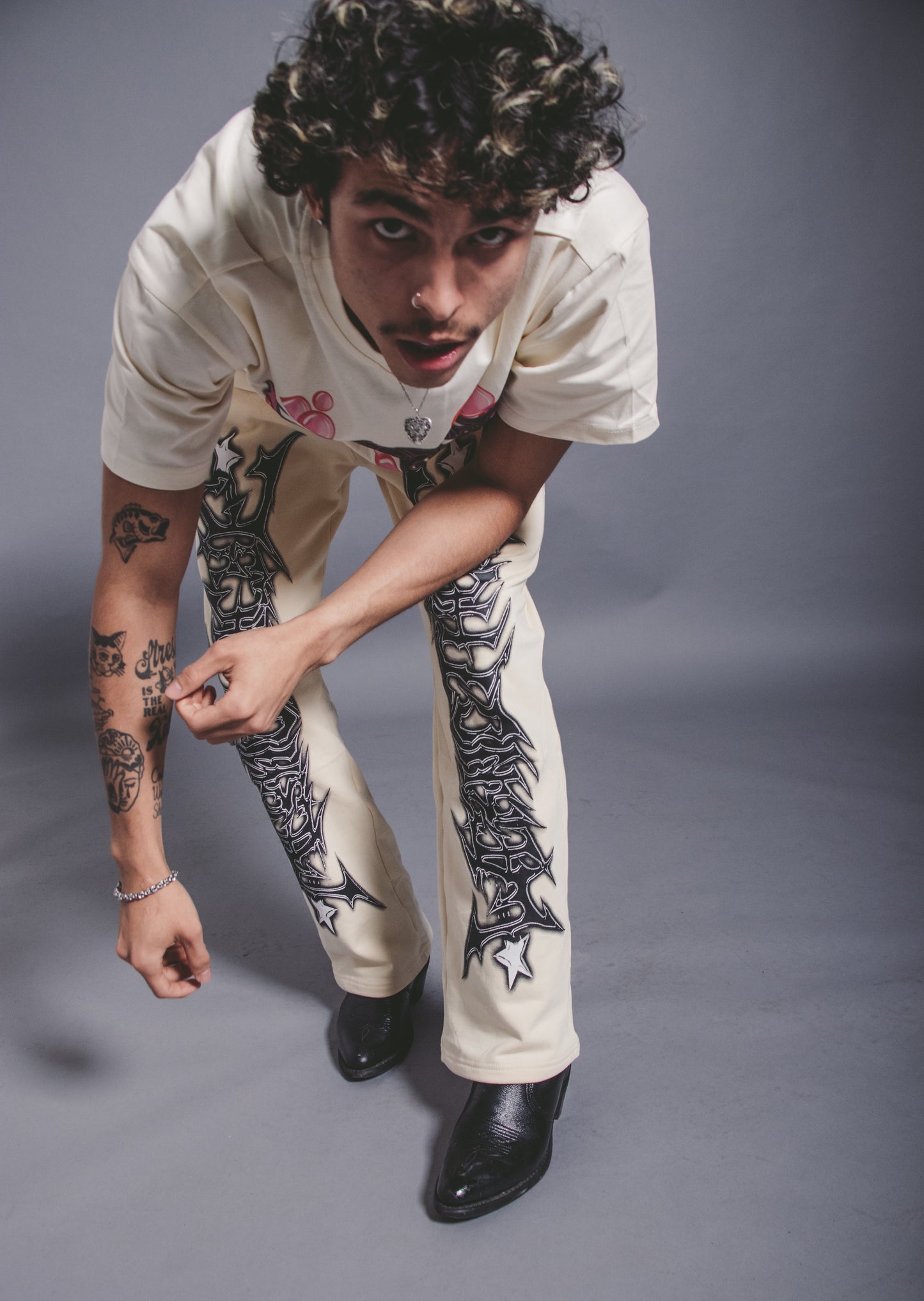 WRNH STAR OFFWHITE SWEATPANTS