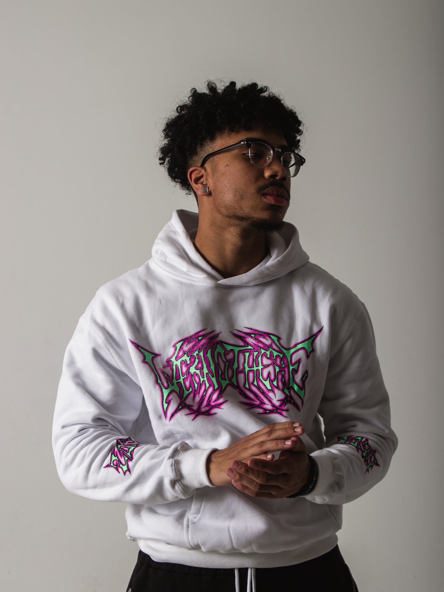 WRNH 2099 White Hoodie