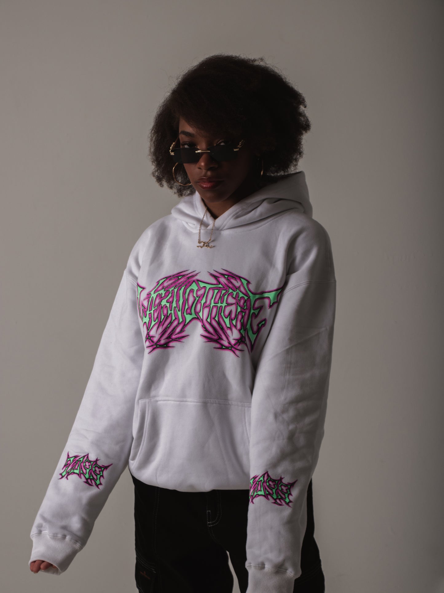 WRNH 2099 White Hoodie