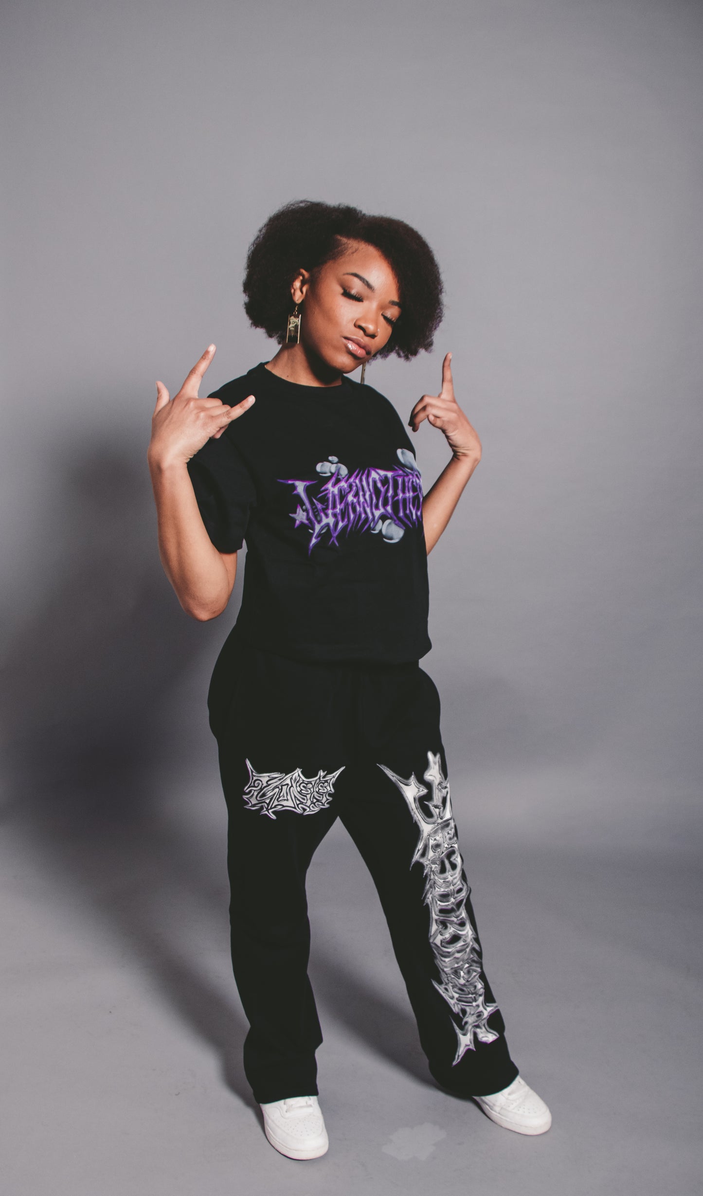 WRNH STAR 2099 BLACK SWEATPANTS