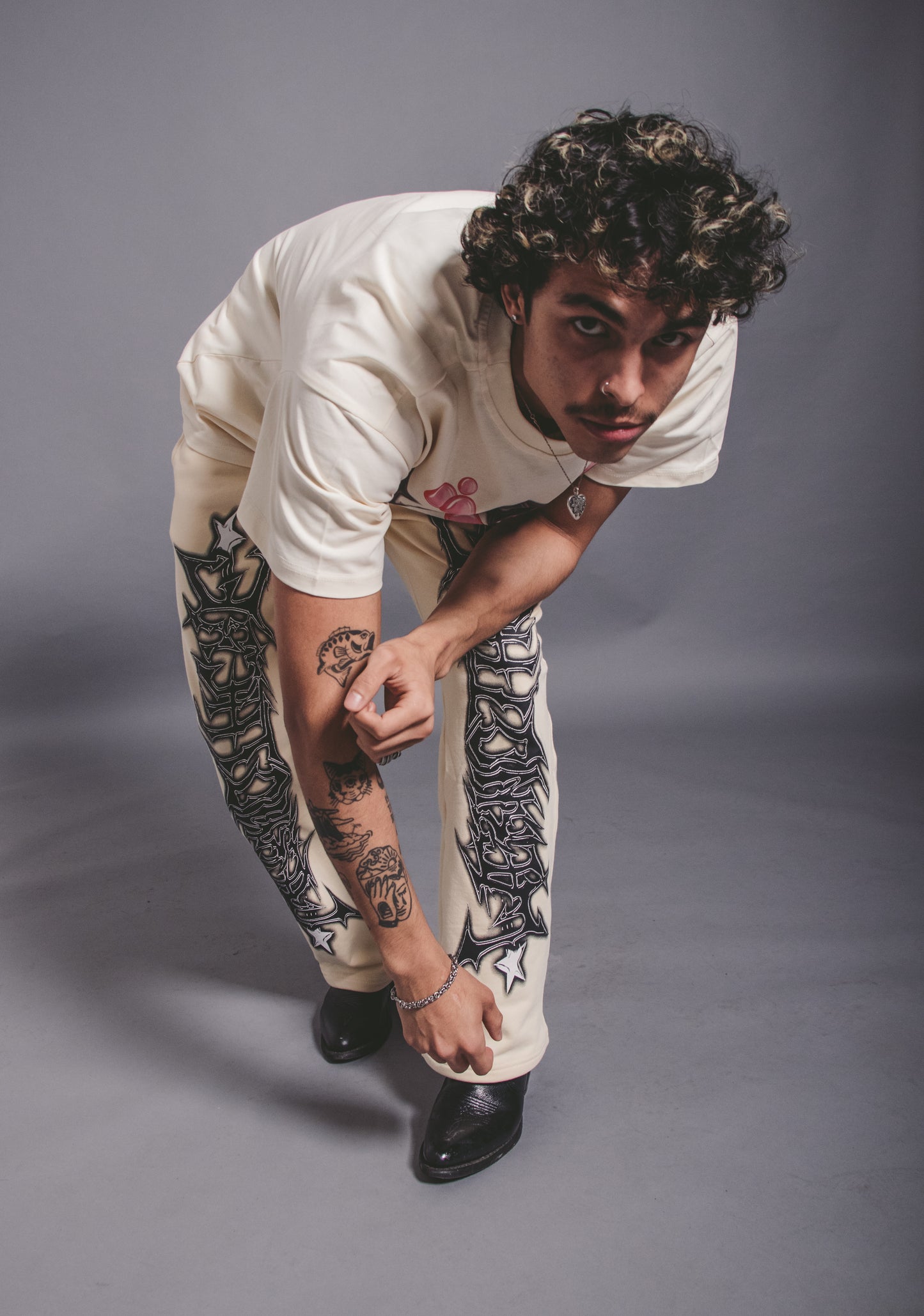 WRNH STAR OFFWHITE SWEATPANTS